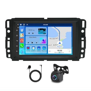 Imagem de Rádio de carro 2+32G Android 13 para Bui-ck Enclave 2008-2012 com Carplay sem fio Android Auto, rádio com tela sensível ao toque de 17 polegadas para Chevrolet Impala 2006-2013 Avalanche Stereo