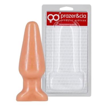 Imagem de Plug Anal Médio 11 X 3,5Cm para Exploração Íntima e Autoconhecimento Brinquedo Plug Maciço PLMBG