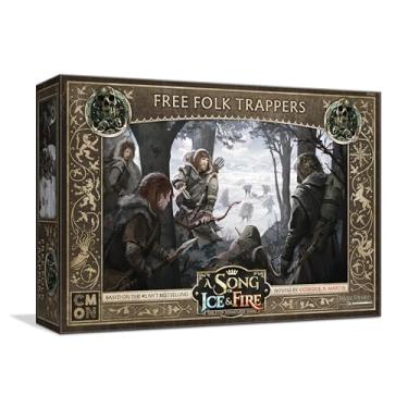 Imagem de A Song of Ice and Fire Tabletop Miniatures Free Folk Trappers Unit Box | Strategy Game for Teens and Adults | Ages 14+ | 2+ Players | Average Playtime 45-60 Minutes | Made by CMON