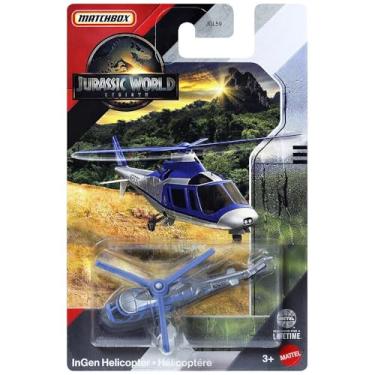 Imagem de Miniatura Matchbox Jurassic World Rebirth - InGen Helicopter - JGK97