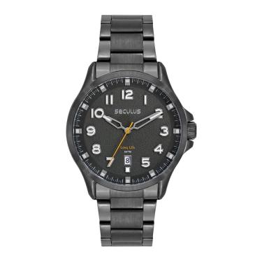 Imagem de Relógio Seculus Masculino Ref: 77312gpsvpa4 Casual Black