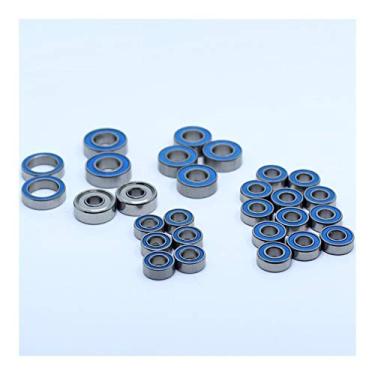 Imagem de Conjuntos axiais de rolamentos de esferas RC de produtos de transmissão de energia para kit 1/10 SCX10 II e rolamentos de esferas 1/10 SCX10 II RTR 28 peças