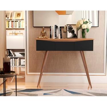 Imagem de Aparador 3 Gavetas Paris - JM3 Moveis (Preto/Nature)