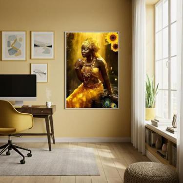 Imagem de Quadro Decorativo Fotografia Oxum - 70X50Cm - Quadros On-Line