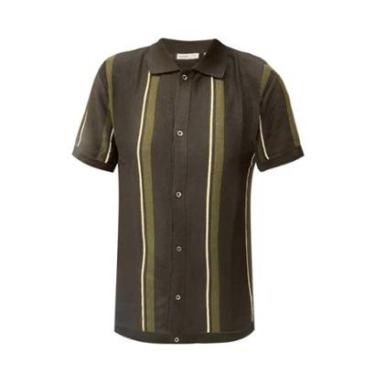 Imagem de Camisa Hering Manga Curta Listrada Masculina-Masculino
