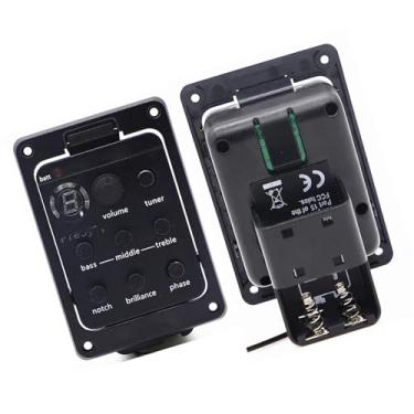 Imagem de Microfone pré-amplificador para captador de guitarra acústica 201 Dual Mode EQ Tuner Captador acústico profissional