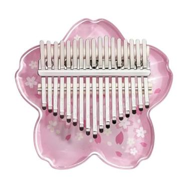 Imagem de Piano de polegar cromático de 17 teclas Kalimba instrumento de teclado musical profissional kalimba profissional