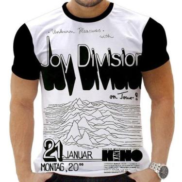 Imagem de Camiseta Camisa Personalizada Rock Clássico Joy Division 3 - Obsidiana