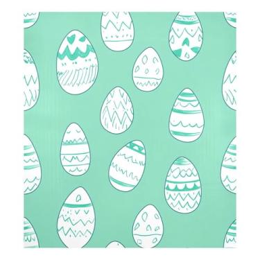 Imagem de Blueangle Capa magnética de ovos de páscoa para lava-louças, decoração da capa frontal da máquina de lavar louça, adesivos de eletrodomésticos, adesivos de eletrodomésticos, 58 cm C x 66 cm adesivo