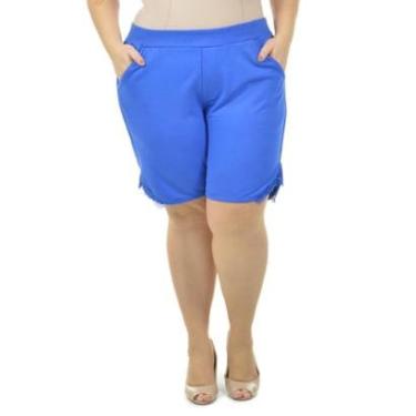 Imagem de Bermuda vida boa plus size fenomenal Branco 54-Unissex