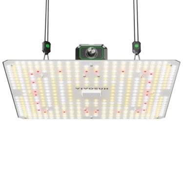 Imagem de VIVOSUN VS1500 Luz de LED para cultivo com diodos Samsung LM301 e chave de margarida, luzes reguláveis, espectro total Sunlike para plantas internas, mudas de vegetais e lâmpadas de crescimento de plantas floridas para barraca de cultivo de 3 x 3
