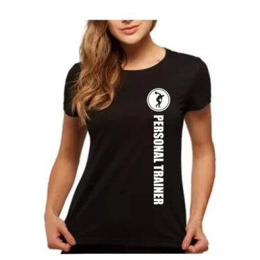 Imagem de Camiseta Feminina Baby Look DryFit Personal Trainer Uniforme - Criel C