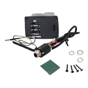 Imagem de Fenteer de Captação Profissional para Ukulele com Pré-amplificador E Afinador para Captador Piezoelétrico.