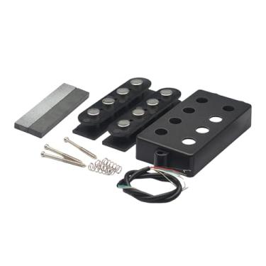 Imagem de KiBcsLic Captador de guitarra de bobina dupla com parafusos, substitui facilmente o captador humbucker para gravação, apresentações ao vivo e prática.