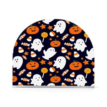 Imagem de Wassud Boo-boos com porta-guardanapos de acrílico, dispensador de guardanapos de papel moderno em forma de U para mesa, cozinha, sala de jantar, bancada 1 peça (comporta 50-60 guardanapos)