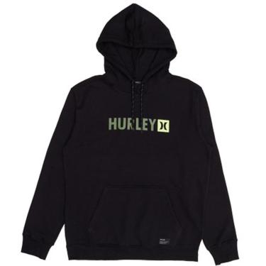 Imagem de Moletom Hurley Canguru Square 2 WT25 Masculino-Masculino