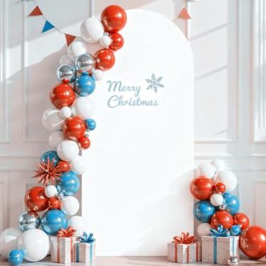 Imagem de Capa de fundo de arco branco, capa de arco de casamento de 1,8 m de elastano, elástico de papelão, pano de fundo de parede Chiara, painéis de pano de fundo de tecido para festa de aniversário, chá de