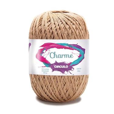 Imagem de Fio Linha Charme 396m e 150g Ideal p/Crochê e Tricô Marca Círculo (7625 - CASTANHA)