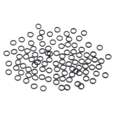 Imagem de WJIAAA Pacote com 100 anéis de pesca com mosca, conectores de pesca com mosca de aço inoxidável de 2,5 mm para truta salmão tipo peixe Bluegill