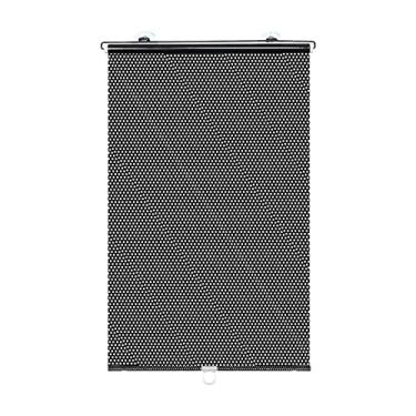 Imagem de Protetor de Visor Carro com Cortina Para-brisa Retrátil 3 Ventosas Isolador Janela Automotivo Reduz Calor e Radiação Amb