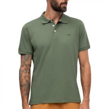 Imagem de CAMISETA HANGAR POLO COM BOTAO MALHA PIMA - MASCULINA-Masculino