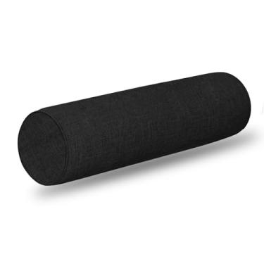 Imagem de Fronhas cervicais duráveis para pescoço, capa de almofada – perfeita para almofadas de pescoço de espuma viscoelástica e almofada de pescoço, fácil de lavar e combinar com seu sofá/cama (cinza escuro