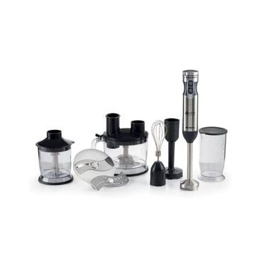 Imagem de MIXER ARIETE MULTIFUNCIONAL 7 em 1 10 VELOCIDADES TURBO 300W 127V 00C089819ARBR Prata / 110