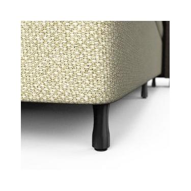 Imagem de Base Box Queen Size Probel Arezzo Revestido em Tecido Jacquard 30x188x79cm - Bege