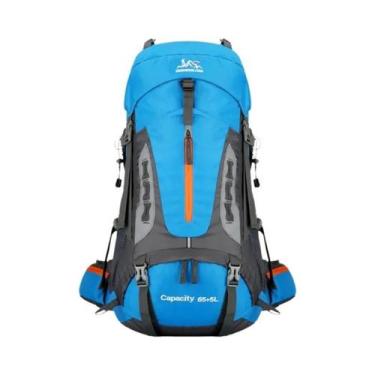 Imagem de Mochila Grande De Camping 70L Para Homens E Mulheres, Ideal Para Camin