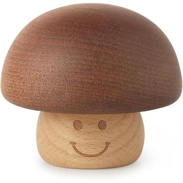 Imagem de Kafete Caixa de música com mecanismo de cogumelo toca castelo no céu melodia vento vintage presente bonito decoração de casa, presente de anime para fãs, aniversário para adolescentes e jovens adultos