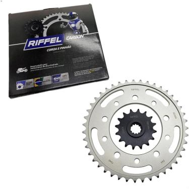 Imagem de Kit Coroa Pinhão Riffel Carbon Nc 700 Ct 700 Nc 750 Xa-M