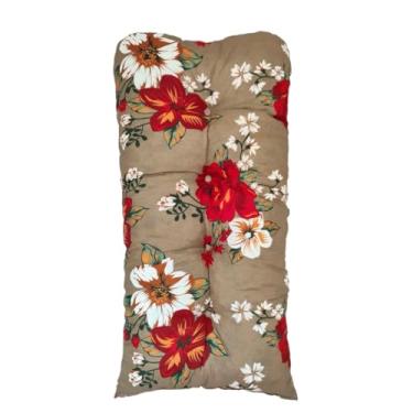 Imagem de Almofada 95x45cm para Bancos, Cadeiras e Sofás - Apoio Lumbar Ergonômico, Suave e Durável, Versátil para Casa, Office e Outros Móveis (ip63 CAPUTINO)