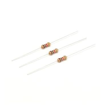 Imagem de (100 peças) Resistor de filme de carbono 1/4W 5% 1R 1.2 1.5 1.8 2R 2.2 2.4 2.7 3R 3.3 3.6 3.9 4.3 4.7 5.1 5.6 6.2 6.8 7.5 8.2 9.1 R Ohm (6. 8R)
