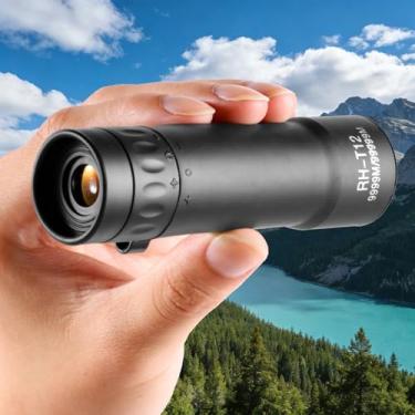 Imagem de Telescópio monocular, mini telescópio portátil de alta ampliação, 25 x 25 cm