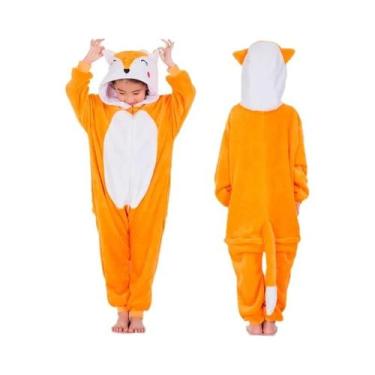 Imagem de Conjunto De Pijamas Kigurumi Unissex Para Crianças, Unicórnio Panda, M