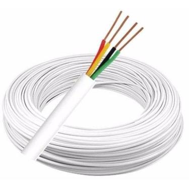 Imagem de Fio Cabo De Alarme 2 Pares 4 Vias 0,40Mm Rolo 100M