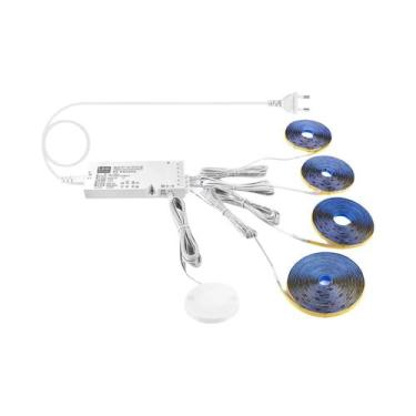 Imagem de Fita De Luz LED COB Regulável Para Armário Com Toque Inteligente 1-6 P