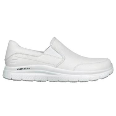 Imagem de Tênis Skechers Flex Advantage SR Bronwood Masculino, Branco, 41