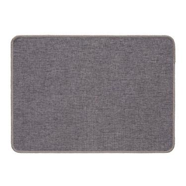 Imagem de Jogo Americano Copa E Cia Avulso Liva Retangular Cinza Mescla