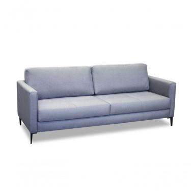 Imagem de Sofa 02 E 03 Lugares Fixo 2,20 Mt Estofado Living Kifa - Cinza