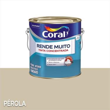Imagem de Tinta Acrílica Para Parede Fosca Rende Muito Coral 3,2 L Acabamento Ma