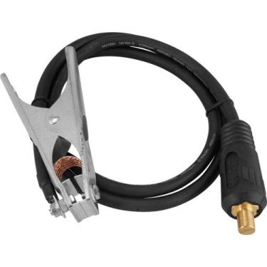 Imagem de Cabo de Solda com Garra Obra, 25 mm² x 1,5 m, Engate Baioneta 13 mm, V