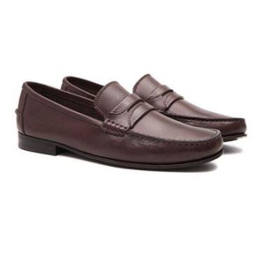Imagem de Mocassim Loafer Samello Bossier Couro Masculino-Masculino