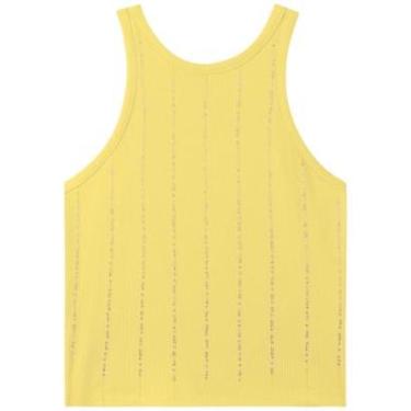 Imagem de Blusa Regata Bordada Em Malha Canelada-Feminino