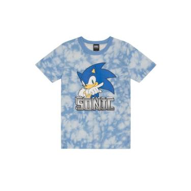 Imagem de Camiseta infantil menino Sonic Brandili-Masculino