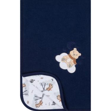 Imagem de Manta De Suedine Bebê Lunar ul Marinho - Hug