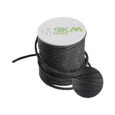 Imagem de Linha De Pesca Trançada Em Kevlar Preto 50Lbs-2000Lbs Corda Tática De 