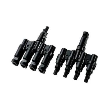 Imagem de Conectores De Cabo Para Painel Solar PV 30A 1000V Macho E Fêmea T2 T3 