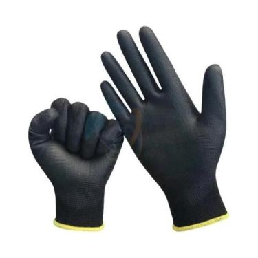 Imagem de Luvas De Nylon Com Revestimento Em PU, 10-50 Pares, Luvas De Segurança