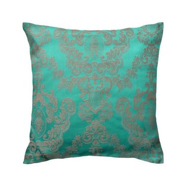 Imagem de Capa De Almofada Vivain  Shantung Tifany Com Medalhão Bege